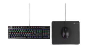Игровой комплект:механическая клавиатура (LKB100G red switch linear, RGB)+мышь (LM100G 800-3200DPI)