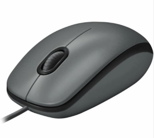 Мышь проводная Logitech M90 Dark Grey [910-001793]