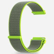 Нейлоновый ремешок для Apple Watch 38/40/41 mm LYAMBDA VEGA DS-GN-02-40-2 Gray-green