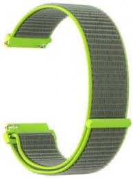 Универсальный ремешок из нейлона для часов 22 mm LYAMBDA VEGA DS-GN-03-22-2 Gray-green