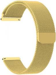 Универсальный ремешок из нержавеющей стали для часов 22 mm LYAMBDA CAPELLA DS-GM-01-22-GL Gold