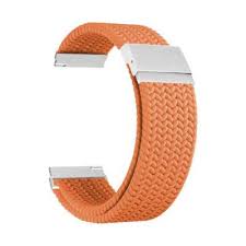 Универсальный плетеный нейлоновый ремешок для часов 20 mm LYAMBDA PLEIONE DSN-13-20-OR Orange