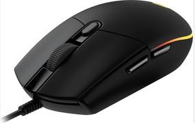 Мышь проводная игровая Logitech G102 LIGHTSYNC, Black [910-005808]
