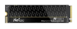 Накопитель SSD Netac NT01NV7000t-2T0-E4X NV7000-t PCIe 4 x4 M.2 2280 NVMe 3D NAND 2TB, R/W 7300/6700MB/s, heat spreader 
