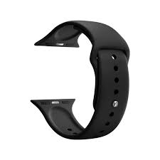 Силиконовый ремешок для Apple Watch 38/40/41 mm Lyambda Premium Altair DSJ-01-40-BK Black