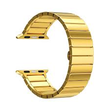 Ремешок из нержавеющей стали для Apple Watch 38/40/41 mm LYAMBDA CANOPUS DS-APG-05-40-GL Gold