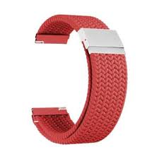 Универсальный плетеный нейлоновый ремешок для часов 20 mm LYAMBDA PLEIONE DSN-13-20-RD Red