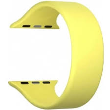 Силиконовый ремешок для Apple Watch 42/44/45 mm LYAMBDA ATRIA DSJ-23-44-YL Yellow