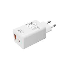 Cетевое зарядное устройство Lyambda 45Вт GaN c 2-мя выходами (PD+QC3.0) SLT-45