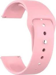 Универсальный силиконовый ремешок для часов 22 mm LYAMBDA ALTAIR DSJ-01-06T-22-LP Light pink