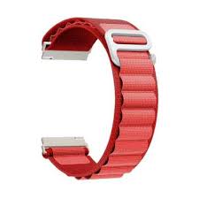 Универсальный петлевой нейлоновый ремешок для часов 20 mm LYAMBDA NAVI DSN-19-20-RD Red