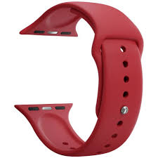 Силиконовый ремешок для Apple Watch 42/44/45/49 mm Lyambda Premium Altair DSJ-01-44-RD Red
