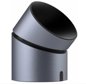 Беспроводное зарядное устройство c встроенной Bluetooth колонкой и аккумулятором на 500мАч Lyambda SONUS AM20-SG Серый