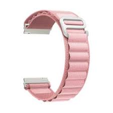 Универсальный петлевой нейлоновый ремешок для часов 20 mm LYAMBDA NAVI DSN-19-20-PK Pink